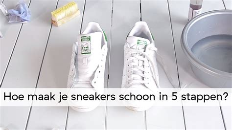 hoe krijg ik mijn nike schoon|nieuwe witte schoenen maken.